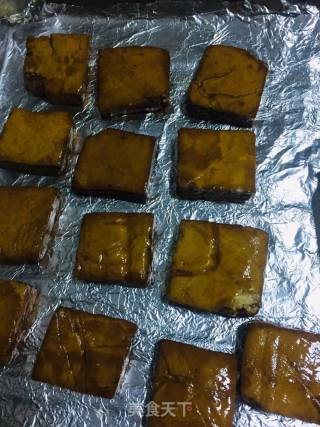烤香干的做法步骤：1