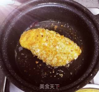 酥炸鸡排的做法步骤：6