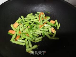 牛肉炒豆王的做法步骤：5