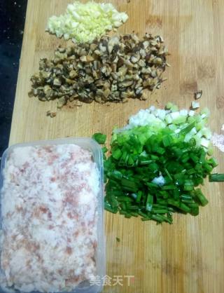 香菇猪肉烧卖的做法步骤：2