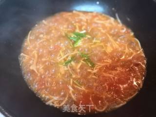 牛肉金针菇汤的做法步骤：6