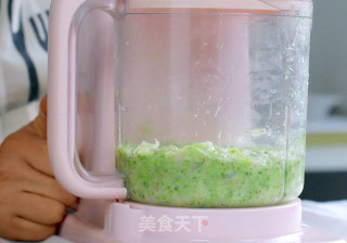 翡翠虾丸——宝宝辅食的做法步骤：2