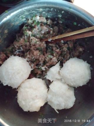 白萝卜猪肉馅包子的做法步骤：5