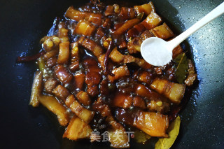 秘制红烧肉-内含肥而不腻的小窍门的做法步骤：12