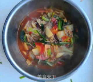 土豆白菜一锅烩的做法步骤：7