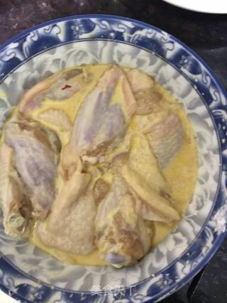 炸鸡翅的做法步骤：2