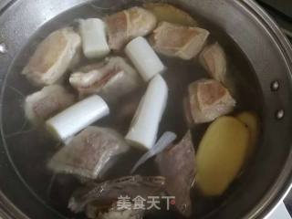 清炖羊排的做法步骤：2