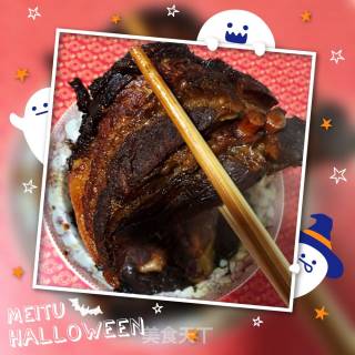 梅菜扣肉的做法步骤：19