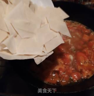 西红柿面片汤的做法步骤：5