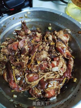 羊肉汆面的做法步骤：2