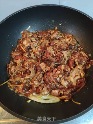 羊肉汆面的做法步骤：4