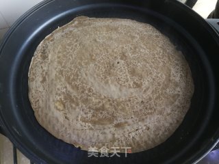 黑豆浆粉皮的做法步骤：4
