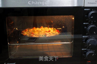 面条披萨的做法步骤：9
