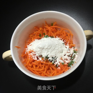 南瓜丝饼的做法步骤：4