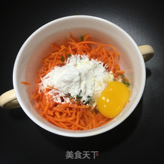 南瓜丝饼的做法步骤：5