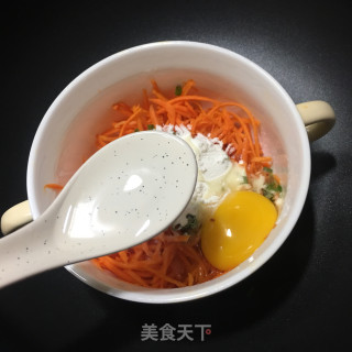 南瓜丝饼的做法步骤：7
