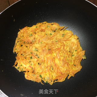 南瓜丝饼的做法步骤：12