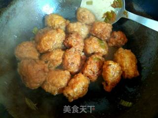 红烧鸡肉豆腐丸子的做法步骤：10