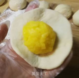 奶黄包的做法步骤：9