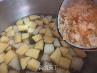 三色止咳汤的做法步骤：7