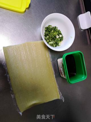 原味煎冷面的做法步骤：1