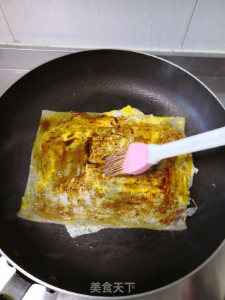 原味煎冷面的做法步骤：8