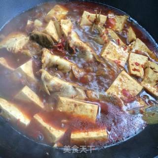 黄辣丁炖豆腐的做法步骤：7