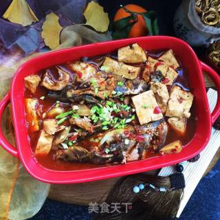 黄辣丁炖豆腐的做法步骤：11