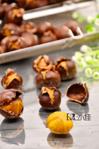 糖烤栗子的做法步骤：8