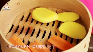 韩式儿童芝士土豆泥的做法步骤：3