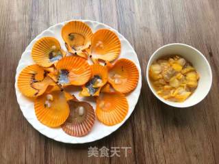 蒜蓉扇贝的做法步骤：1