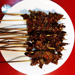 羊肉串的做法步骤：5