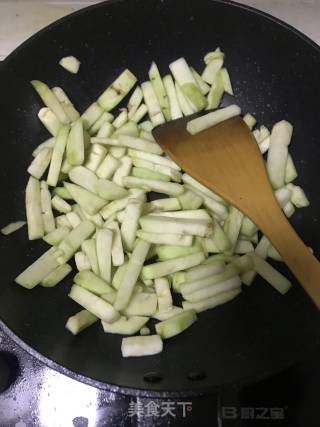 鱼香茄子（非油炸）的做法步骤：5
