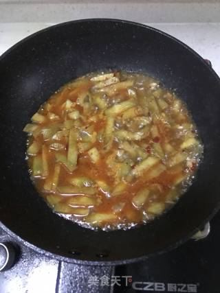 鱼香茄子（非油炸）的做法步骤：10