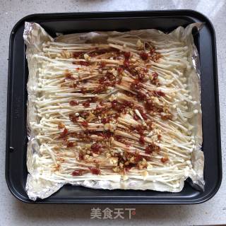 蒜香金针菇的做法步骤：5