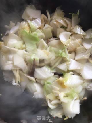 酸辣白菜的做法步骤：4
