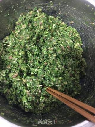 茴香牛肉馅水饺的做法步骤：5