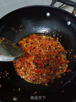 自制辣椒油的做法步骤：4