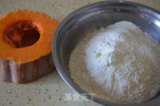 南瓜馒头的做法步骤：1