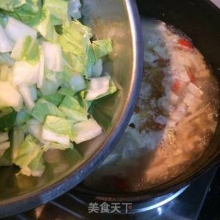 肉汤烩饼的做法步骤：9