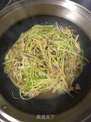 猪肉炒双的做法步骤：10
