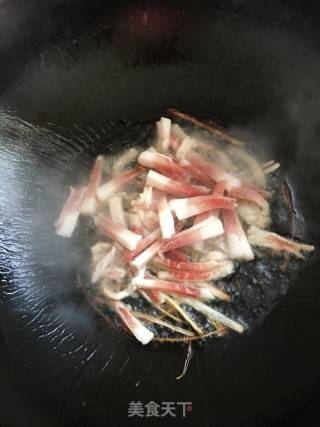 肉丝炒海带丝的做法步骤：4