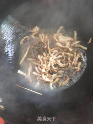 肉丝炒海带丝的做法步骤：5