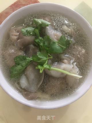 平菇丸子汤的做法步骤：7