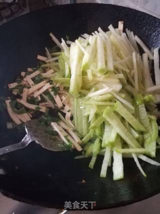 萝卜炒豆腐的做法步骤：11
