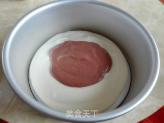 斑马纹蒸蛋糕的做法步骤：7