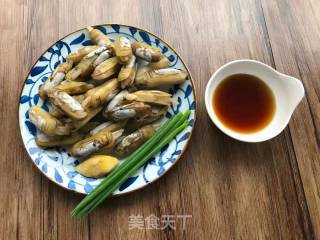 插酒蛏的做法步骤：1