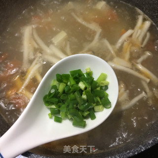 沙白菌菇汤的做法步骤：12