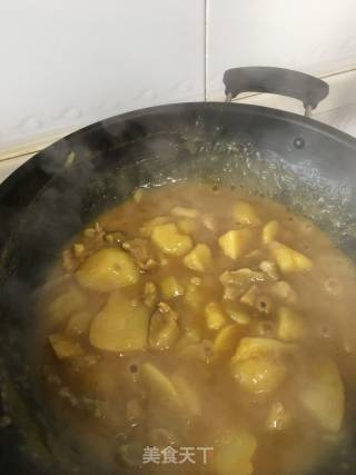 咖喱牛肉的做法步骤：12