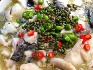 青花椒鱼的做法步骤：14